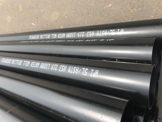 Carbon Steel ASTM 53 ASTM A500 High Frequency Welded Pipe