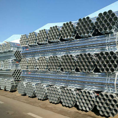 Construction Field BS1387 HFW Galvanised Carbon Steel Pipe