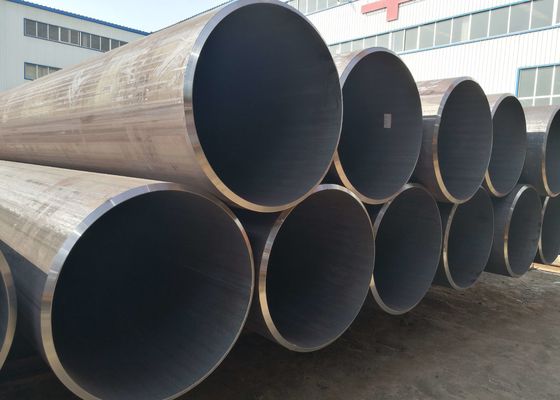Oil Pipeline API 5L ASTM A106 A53 X80 Welded Steel Pipe ERW / LSAW